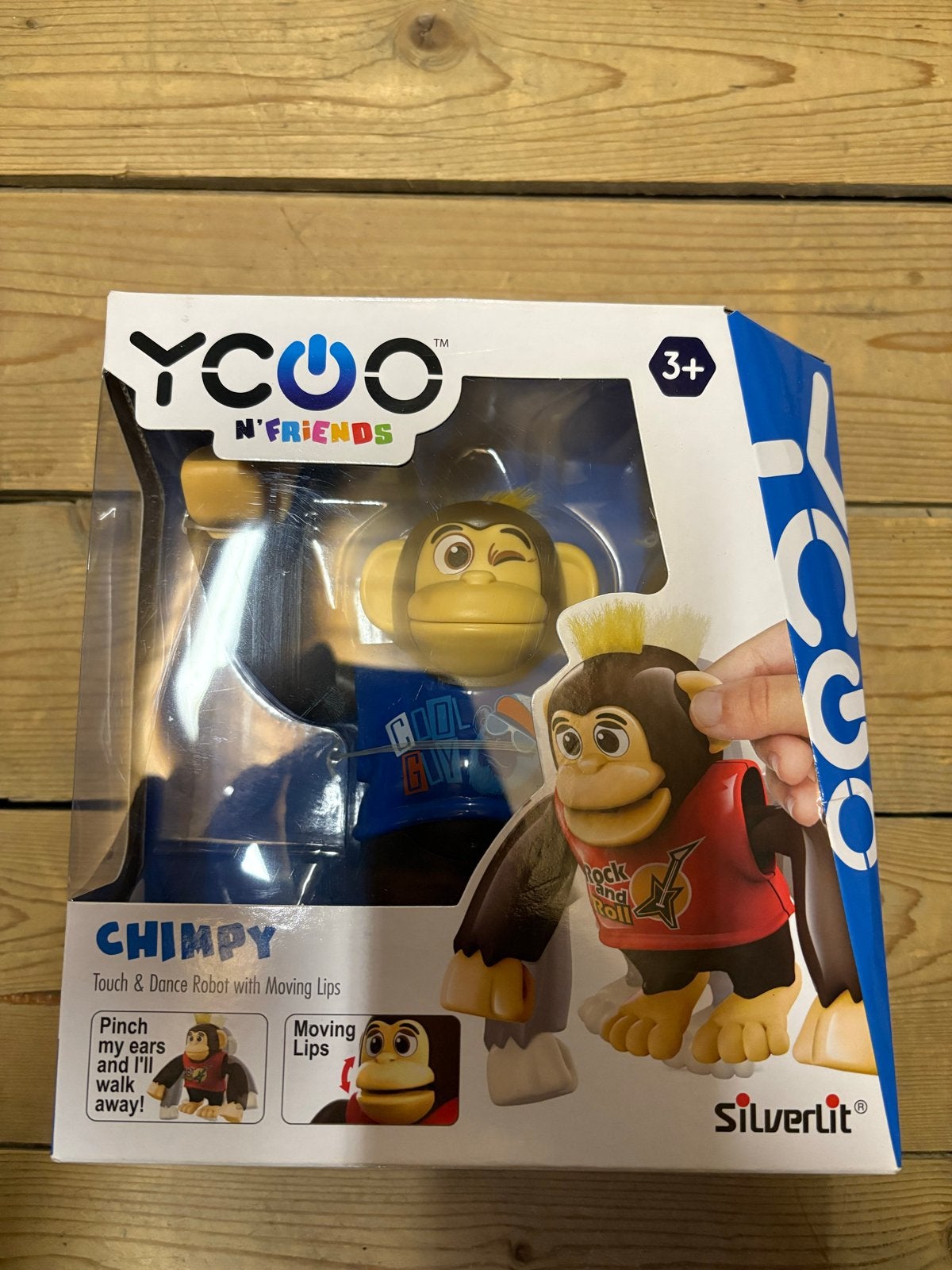 YCOO N' Friends Chimpy Touch & Dance Robot Aap Nieuw, Ophalen of Verzenden, Nieuw