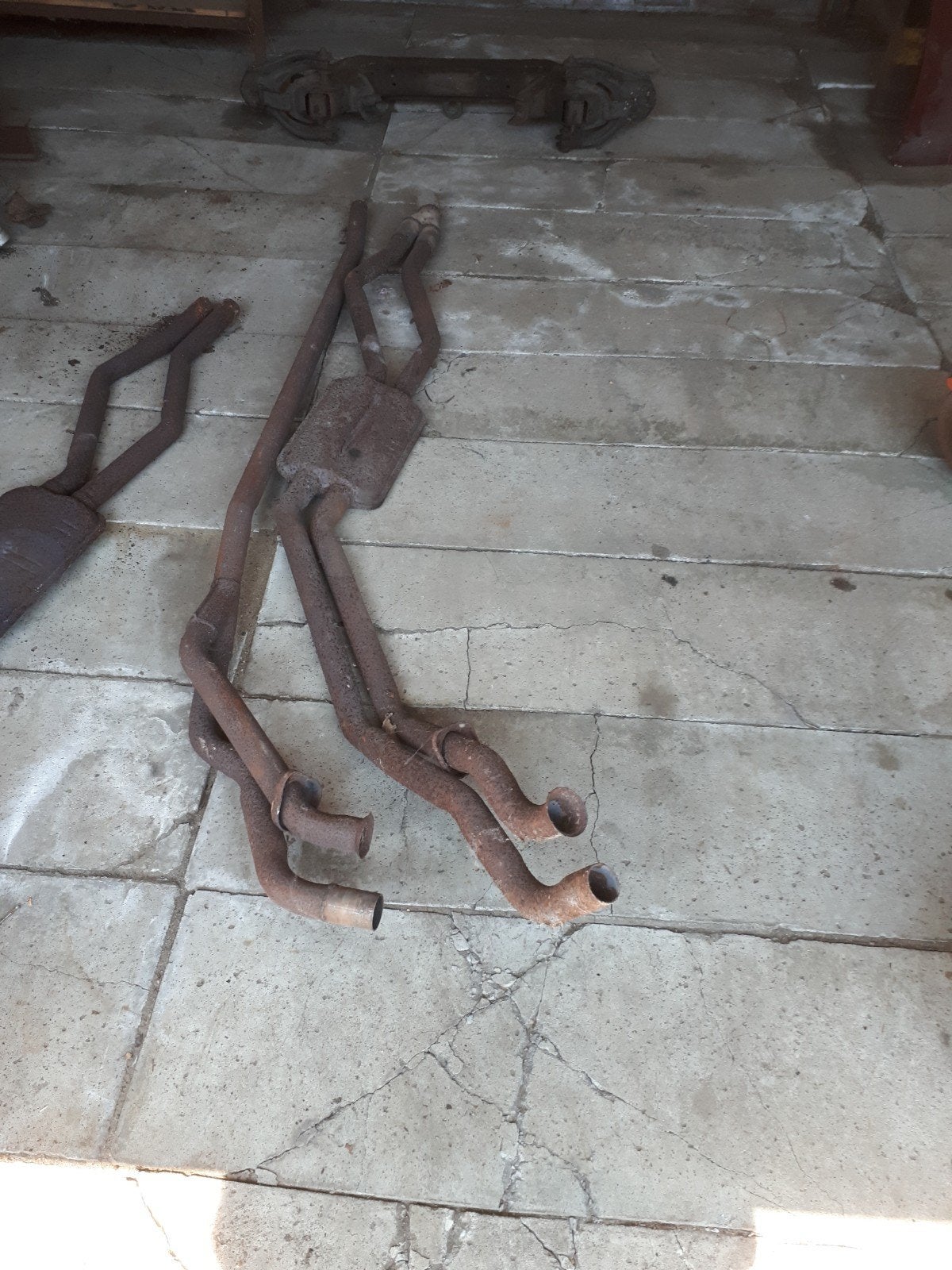 Opel commodore b uitlaat pijpen, Ophalen, Opel