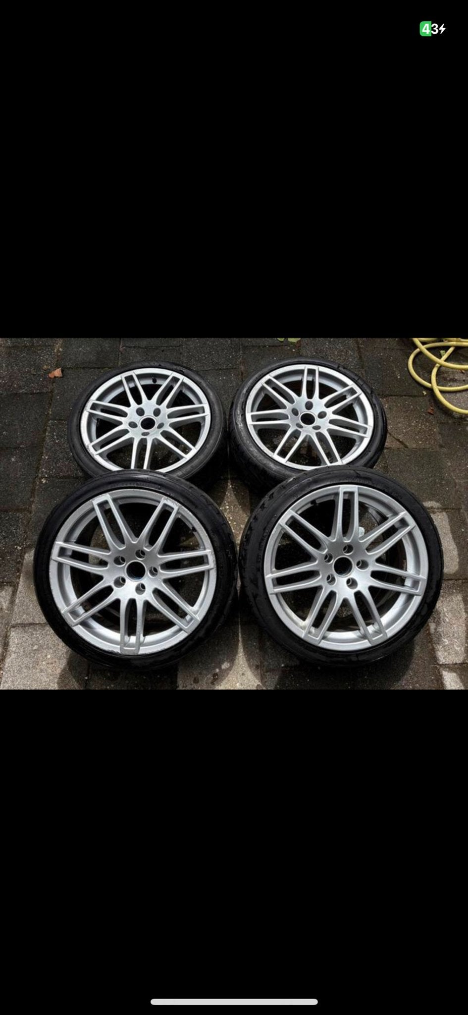 Set van 4x18 inch sportvelgen (5x112)incl 4 reserve banden, Ophalen, Gebruikt, BMW