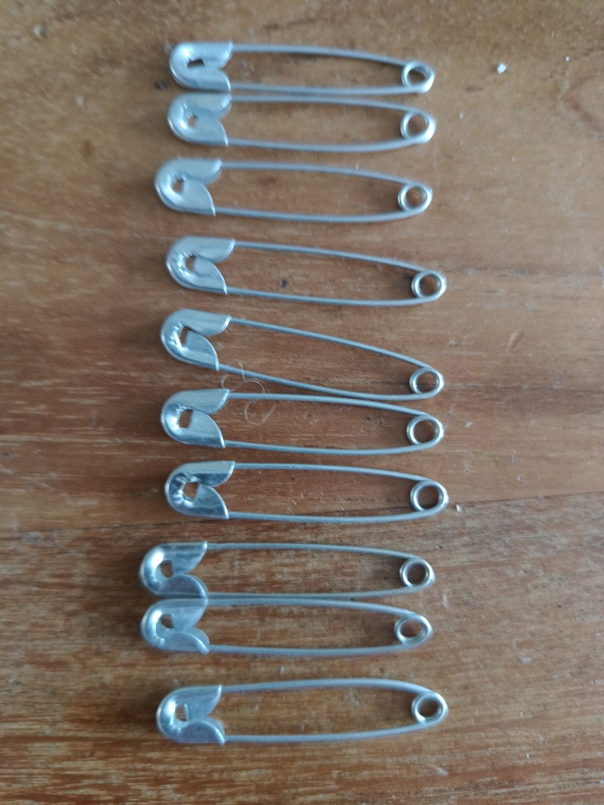 Set van 10 veiligheidsspelden 4 cm lang, Ophalen of Verzenden