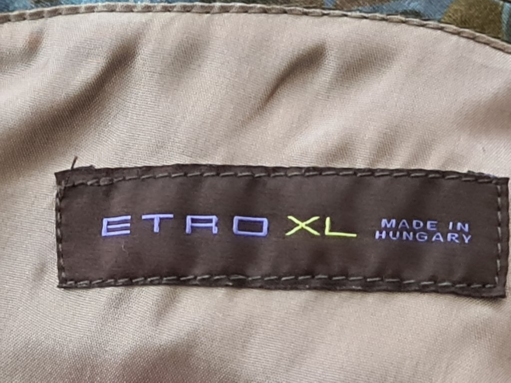 ETRO Jas super pasvorm met bruine kleur maat XL, Ophalen, Zo goed als nieuw, Maat 56/58 (XL), Bruin