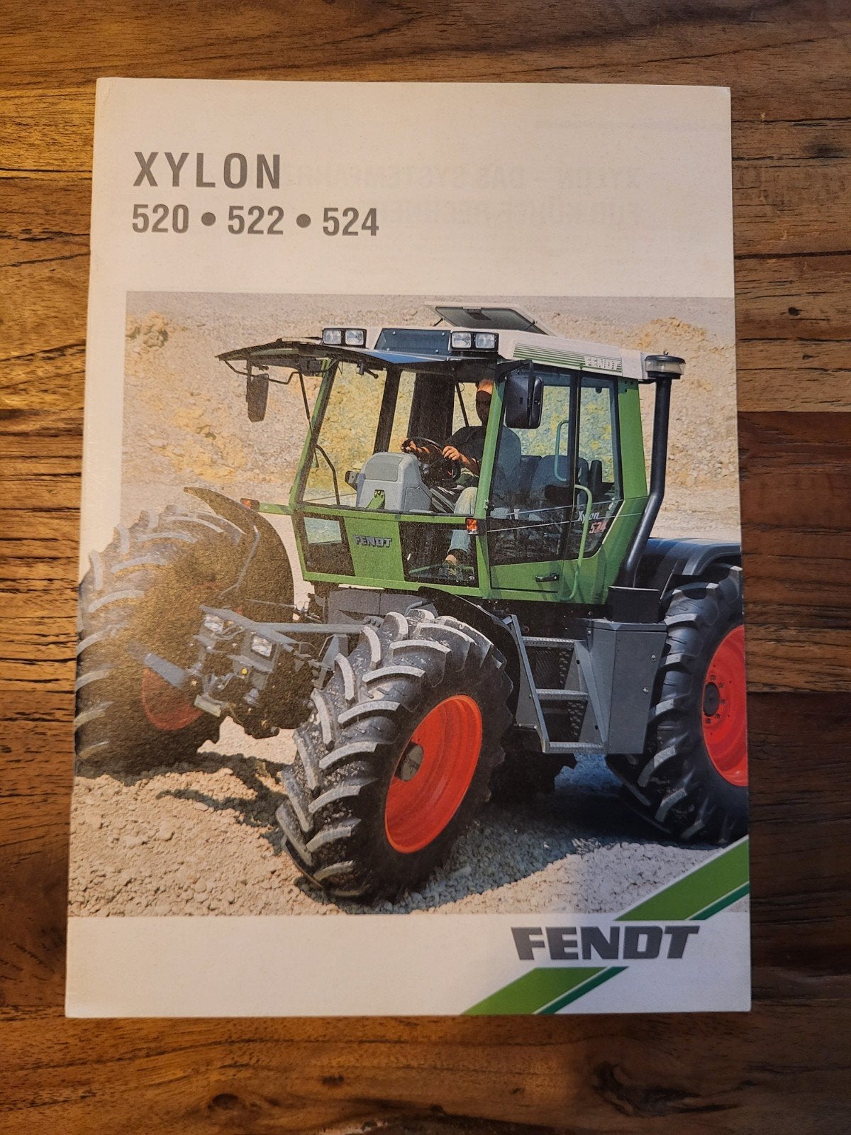 tractor folder Fendt Xylon 520 522 524, Ophalen of Verzenden