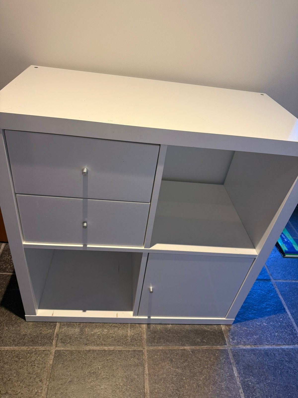 IKEA KALLAX / EKET kastje met 2 lades en 1 deurtje, Huis en Inrichting, Kasten | Ladekasten, Ophalen, Gebruikt, 50 tot 100 cm