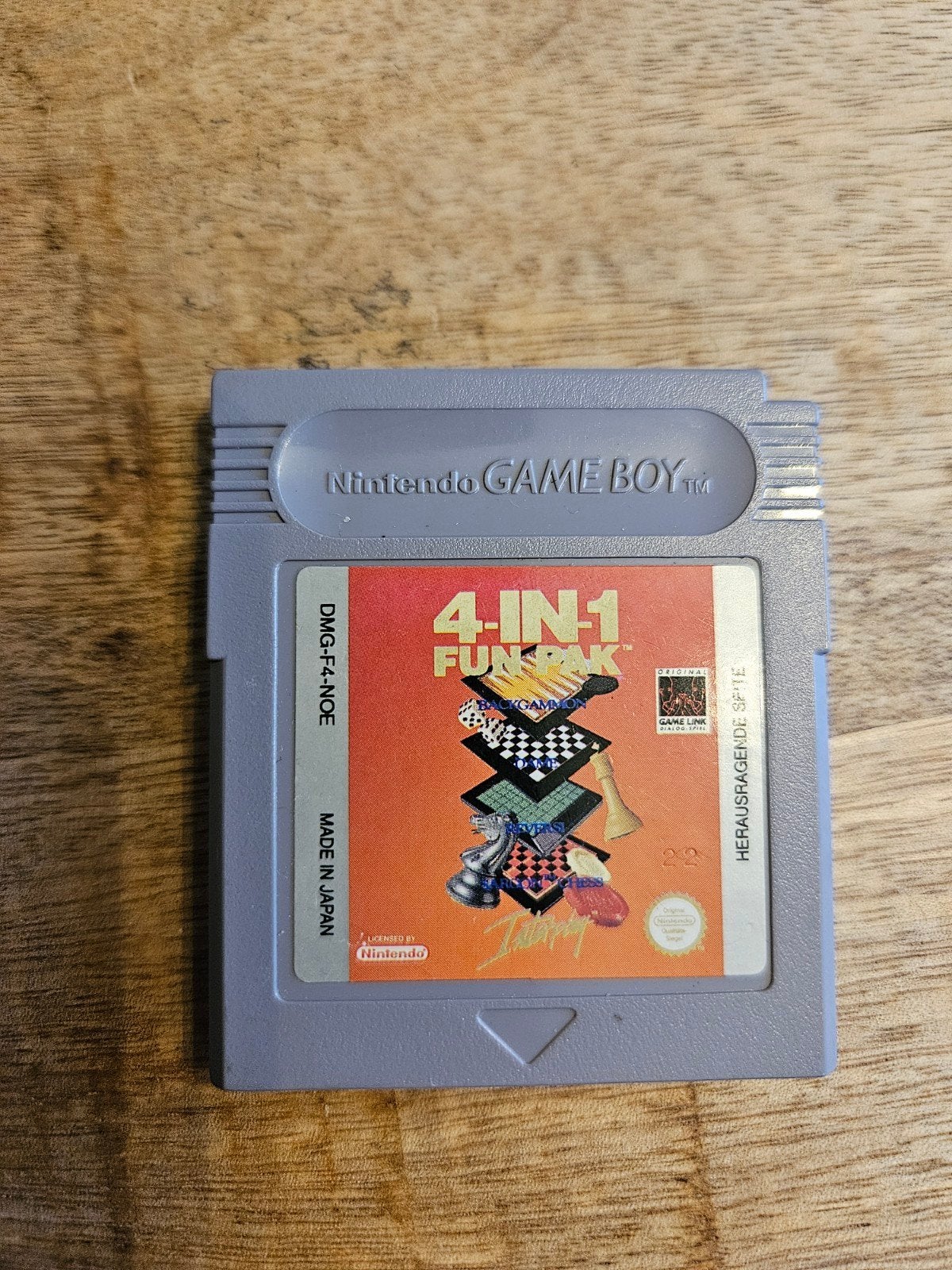 Nintendo Game Boy 4-in-1 Fun Pak (DMG-F4-NOE), Spelcomputers en Games, Games | Nintendo Game Boy, Gebruikt, Overige genres, 1 speler