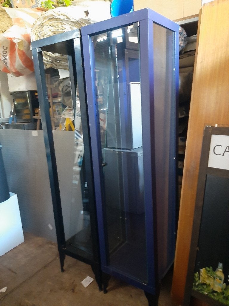 Vitrinekast, Ophalen, 50 tot 100 cm, Zo goed als nieuw, 150 tot 200 cm
