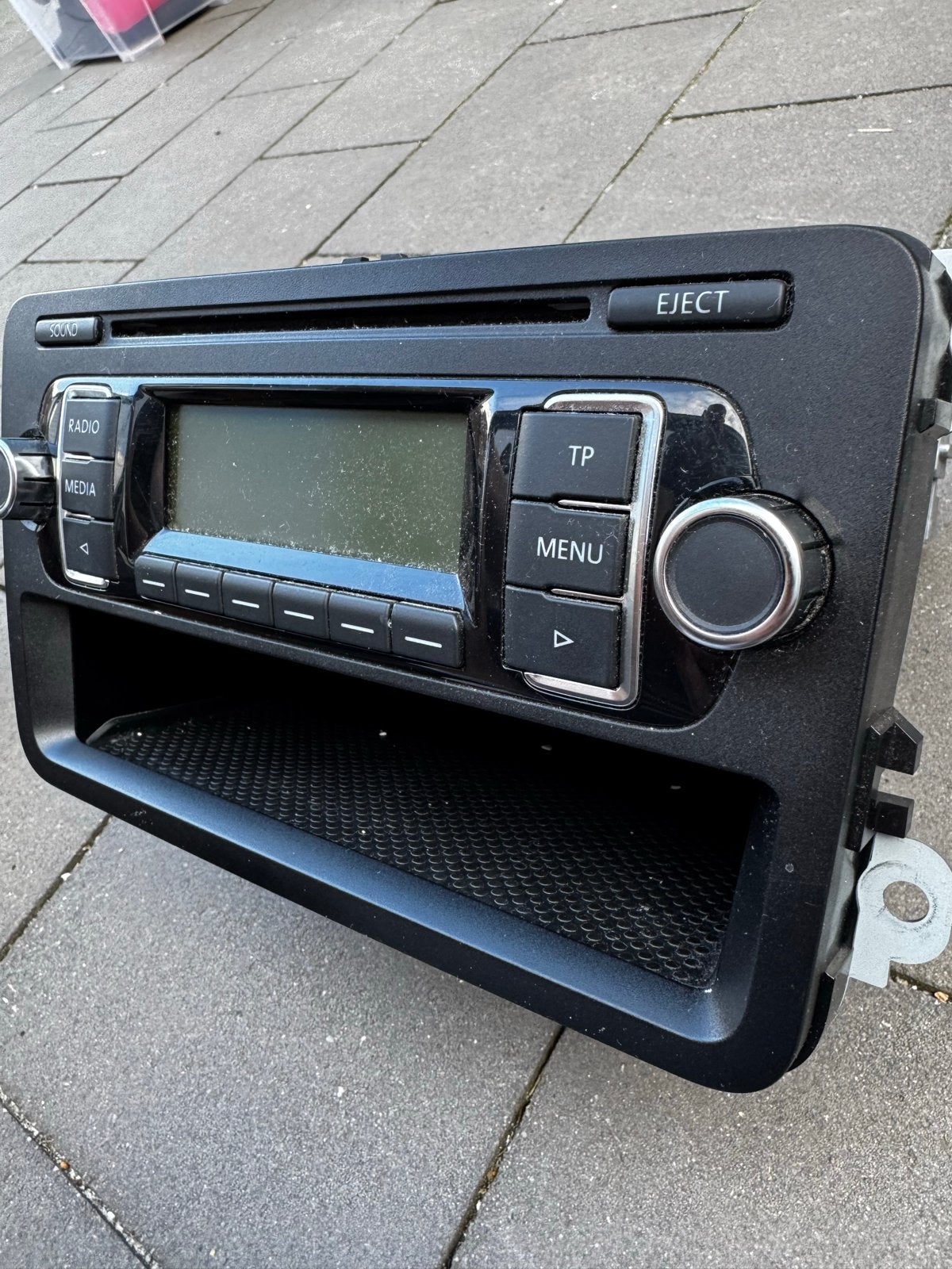 Volkswagen RCD 210 originele radio Golf 6 (2009), Ophalen of Verzenden, Gebruikt