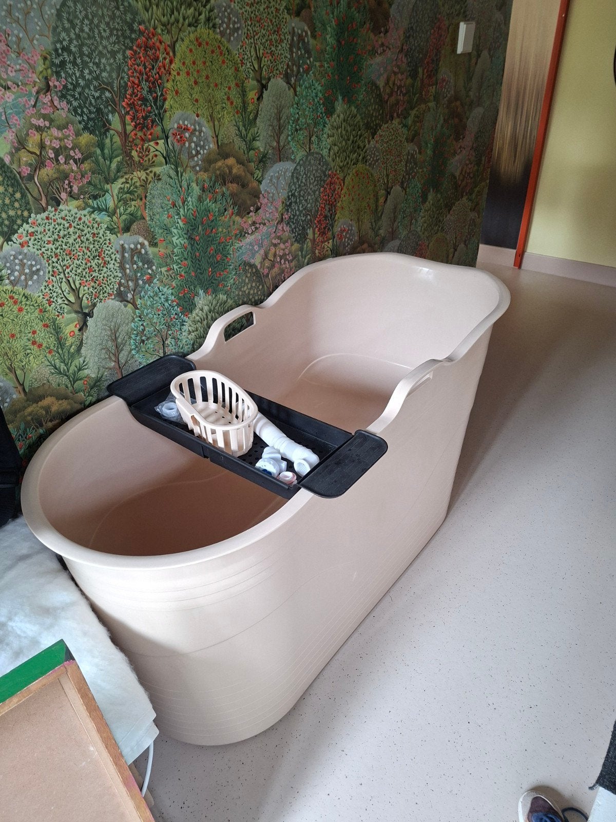 Compact ligbad - ideaal voor kleine badkamers, Ophalen, Gebruikt, Met bad