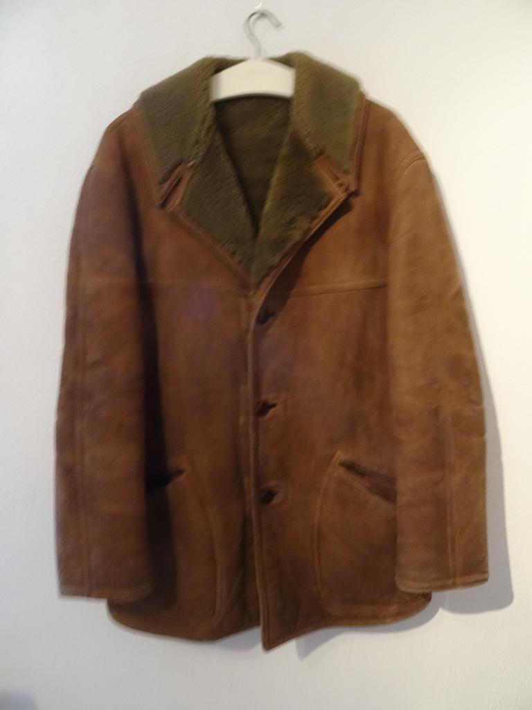 mooie lammycoat maat 52/54, Ophalen, Zo goed als nieuw, Maat 52/54 (L), Bruin