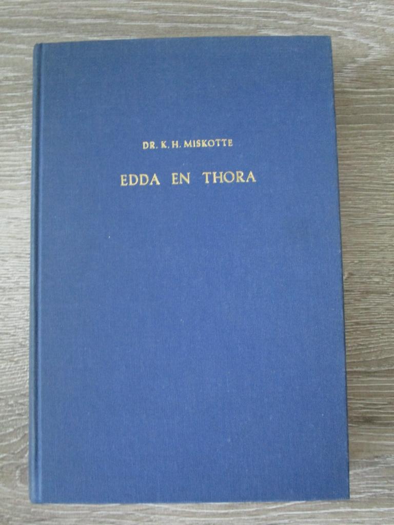 Edda en thora; een vergelijking van Germaanse en Israëliti, Boeken, Ophalen of Verzenden, Gelezen