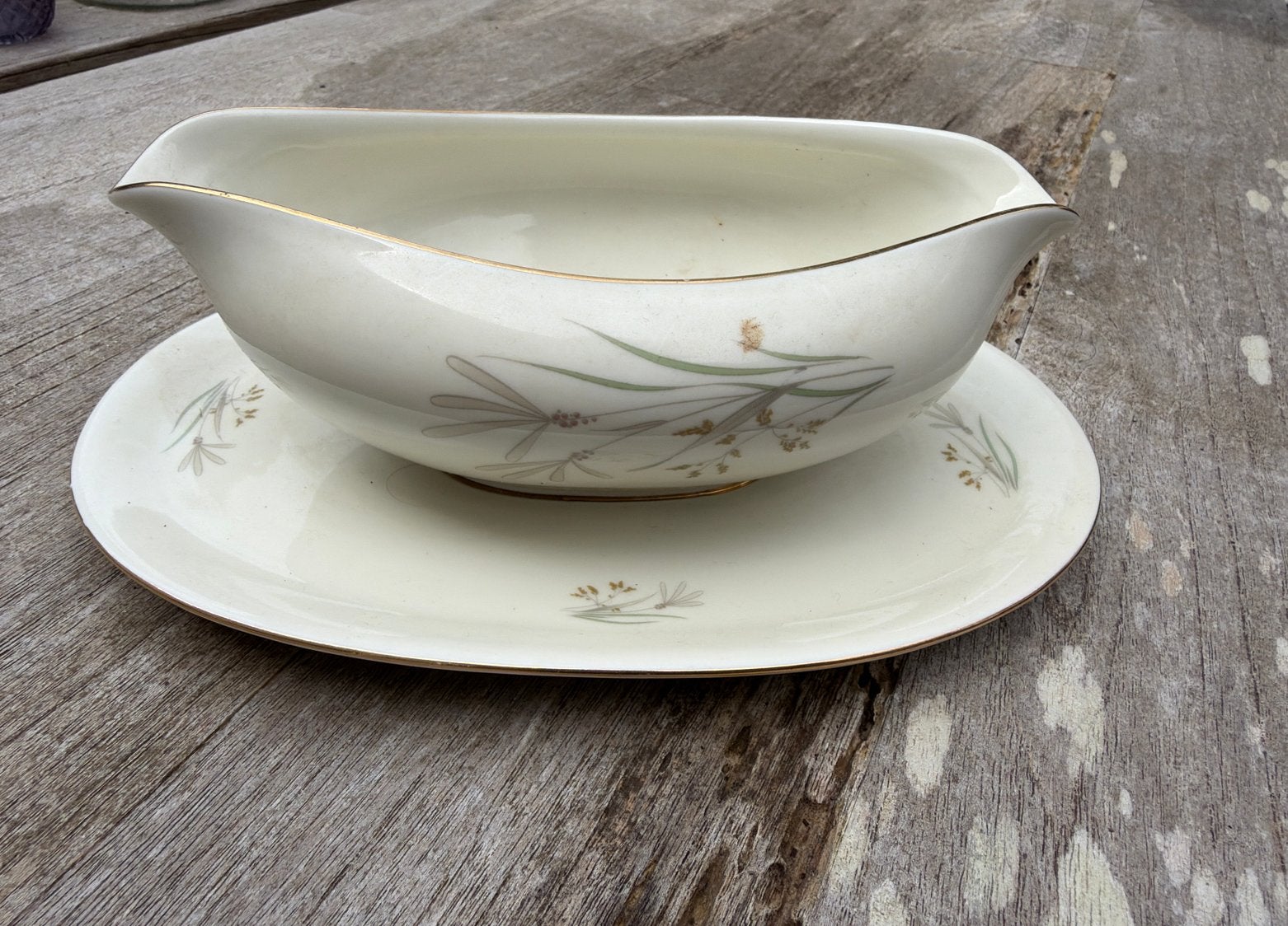 Vintage KPM Krister Germany Juskom met Schotel, Ophalen of Verzenden