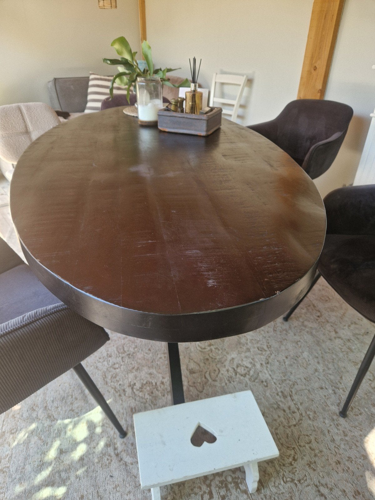 Eettafel, Ophalen, Teakhout, 50 tot 100 cm, Vijf personen of meer