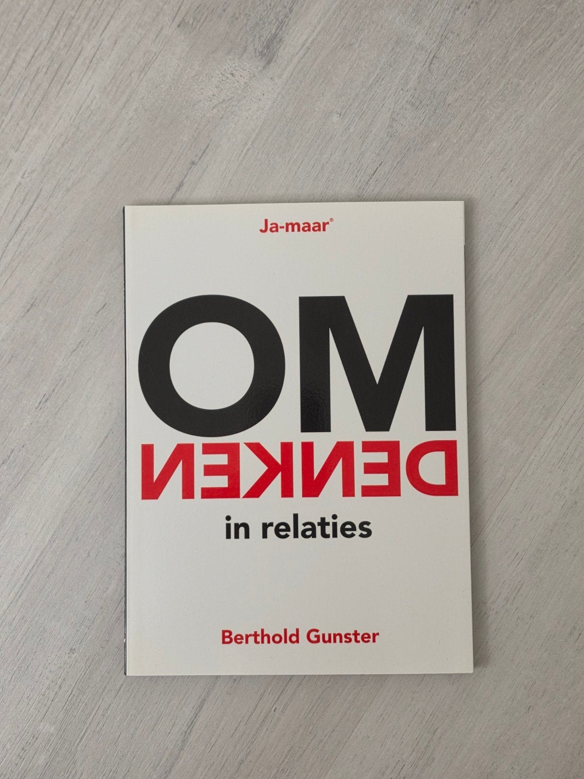 Omdenken in relaties- Berthold Gunster, Boeken, Ophalen of Verzenden, Nieuw, Management, Berthold Gunster