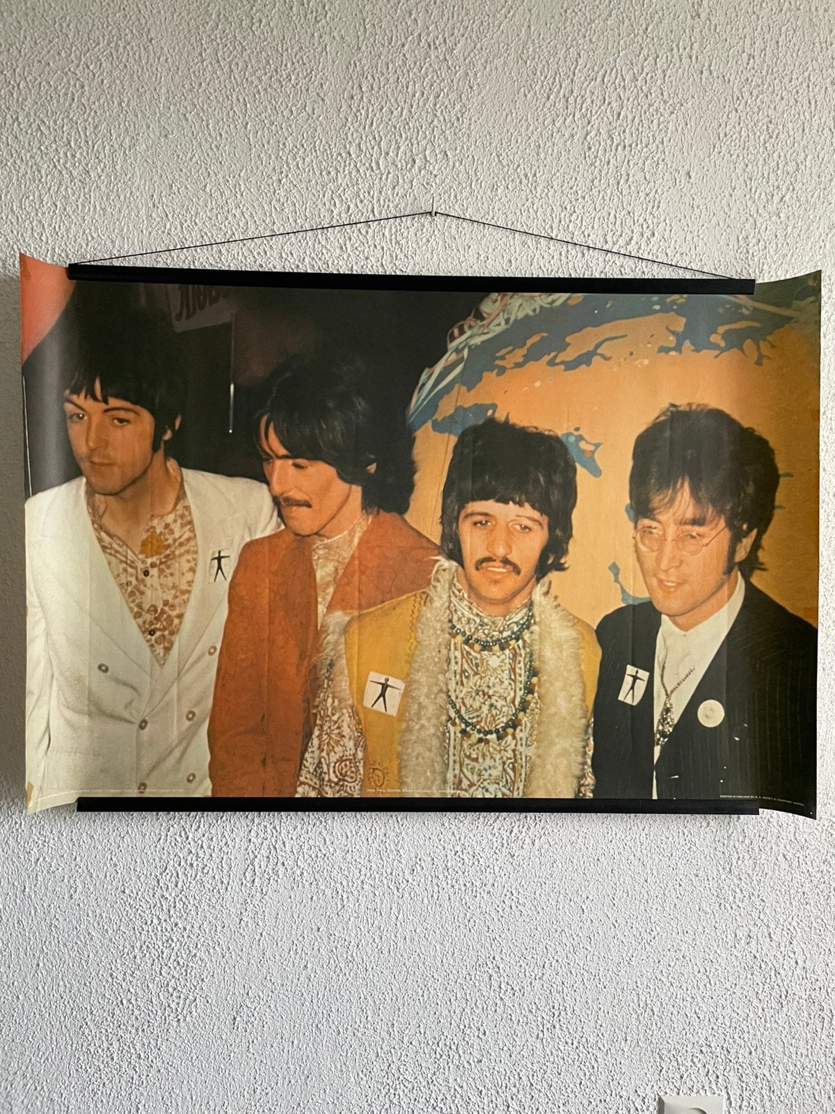 Poster ‘’ The Beatles ‘’ 62x95 cm (collectors Item), Ophalen of Verzenden, Gebruikt, Poster, Artwork of Schilderij