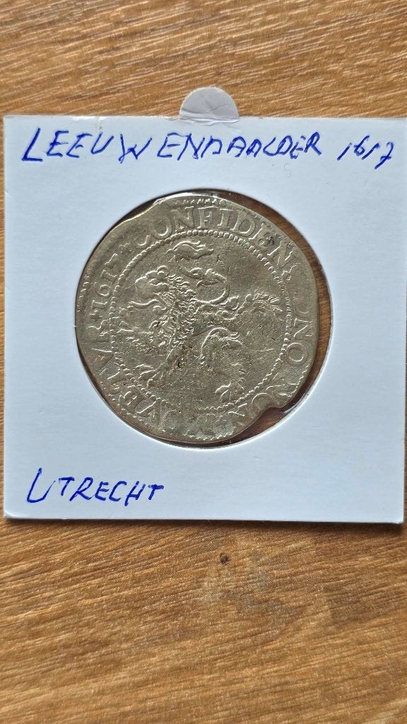 ZILVEREN LEEUWENDAALDER EN EEN HALVE PHILIPSDAALDER, Postzegels en Munten, Vóór koninkrijk, Setje, Zilver, Overige waardes