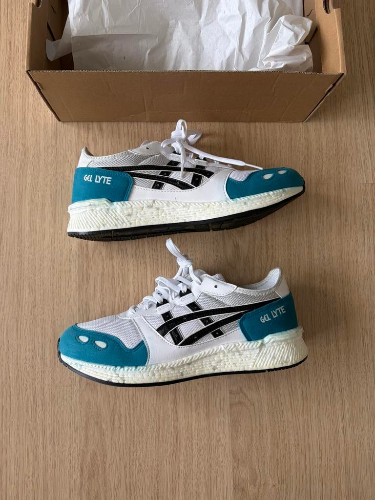 Asics Hypergel-Lyte 42,5, Wit, Nieuw, Ophalen of Verzenden, Sneakers of Gympen