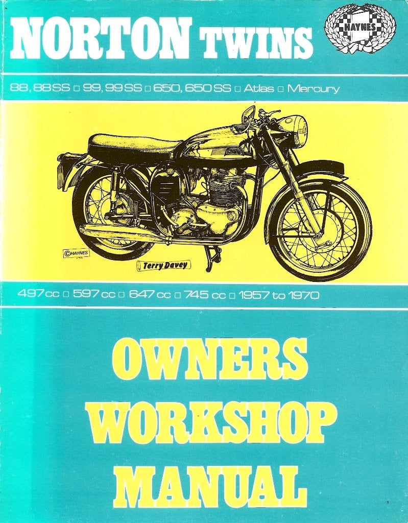 Norton twins workshop manual 1957 - 1970 (N70), Verzenden, Overige merken