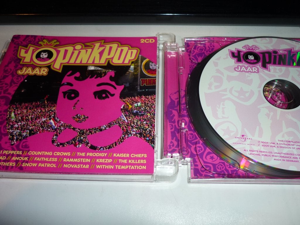 40 Jaar Pinkpop de dubbel cd, Verzenden, Zo goed als nieuw, Poprock