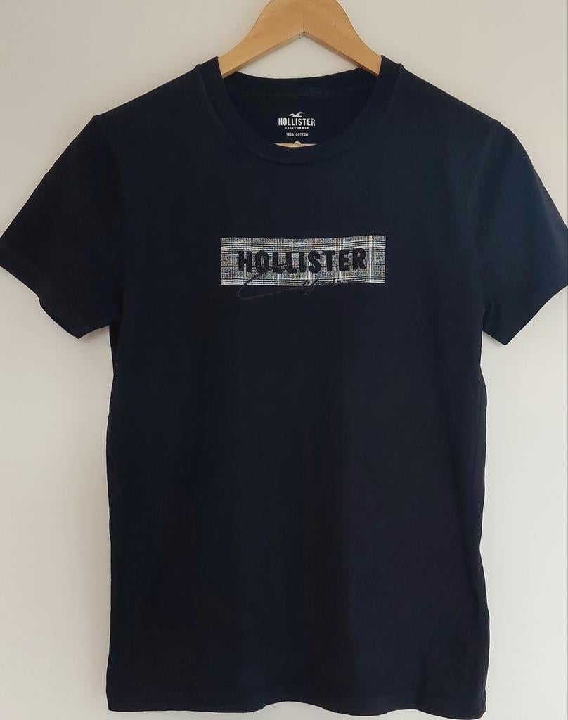 Hollister t- shirt Xs zgan zwart., Zwart, Ophalen of Verzenden, Zo goed als nieuw, Hollister