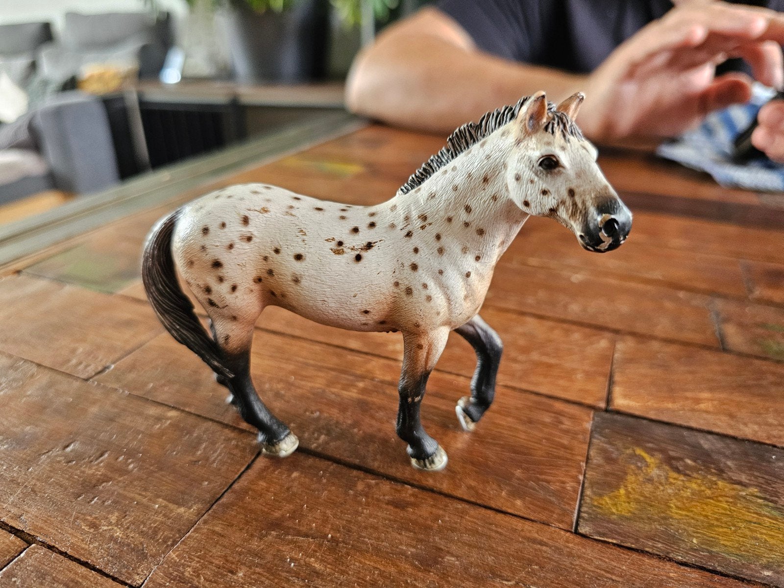 Schleich Appaloosa Hengst (2010) - Speelgoed Paard, Ophalen of Verzenden, Gebruikt, Jongen of Meisje