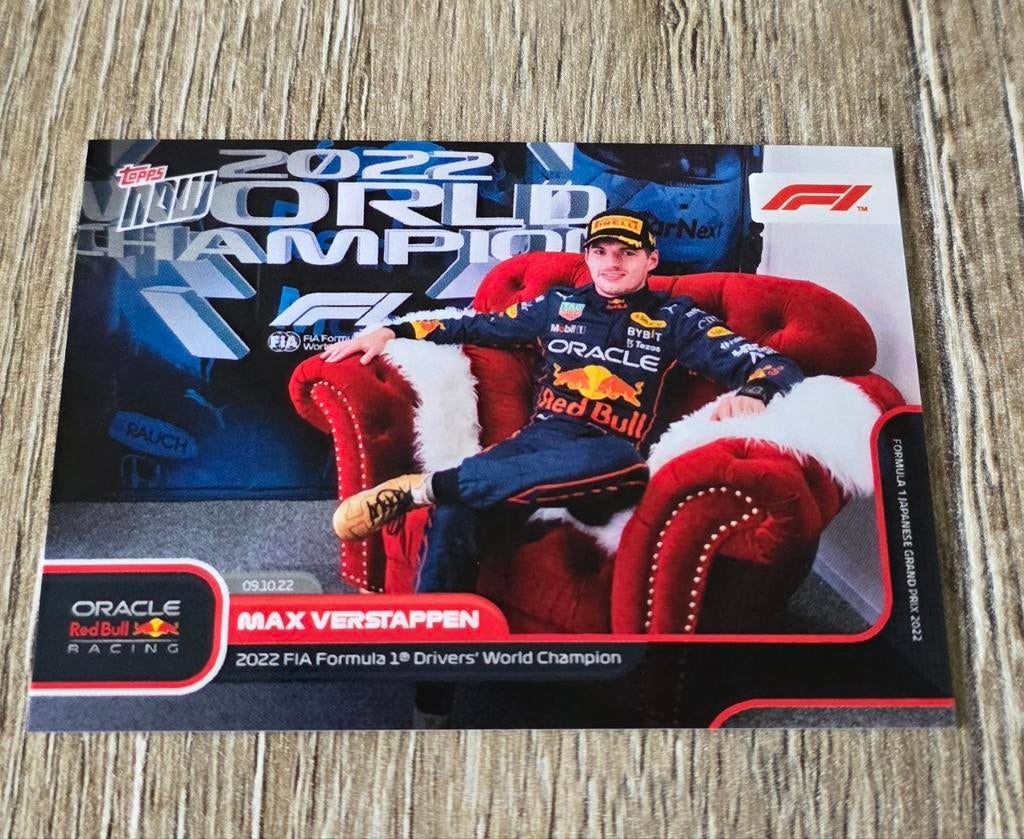 TE KOOP: Topps Now 2022 | Verstappen | 061, Verzamelen, Automerken, Motoren en Formule 1, Ophalen of Verzenden, Nieuw, Formule 1