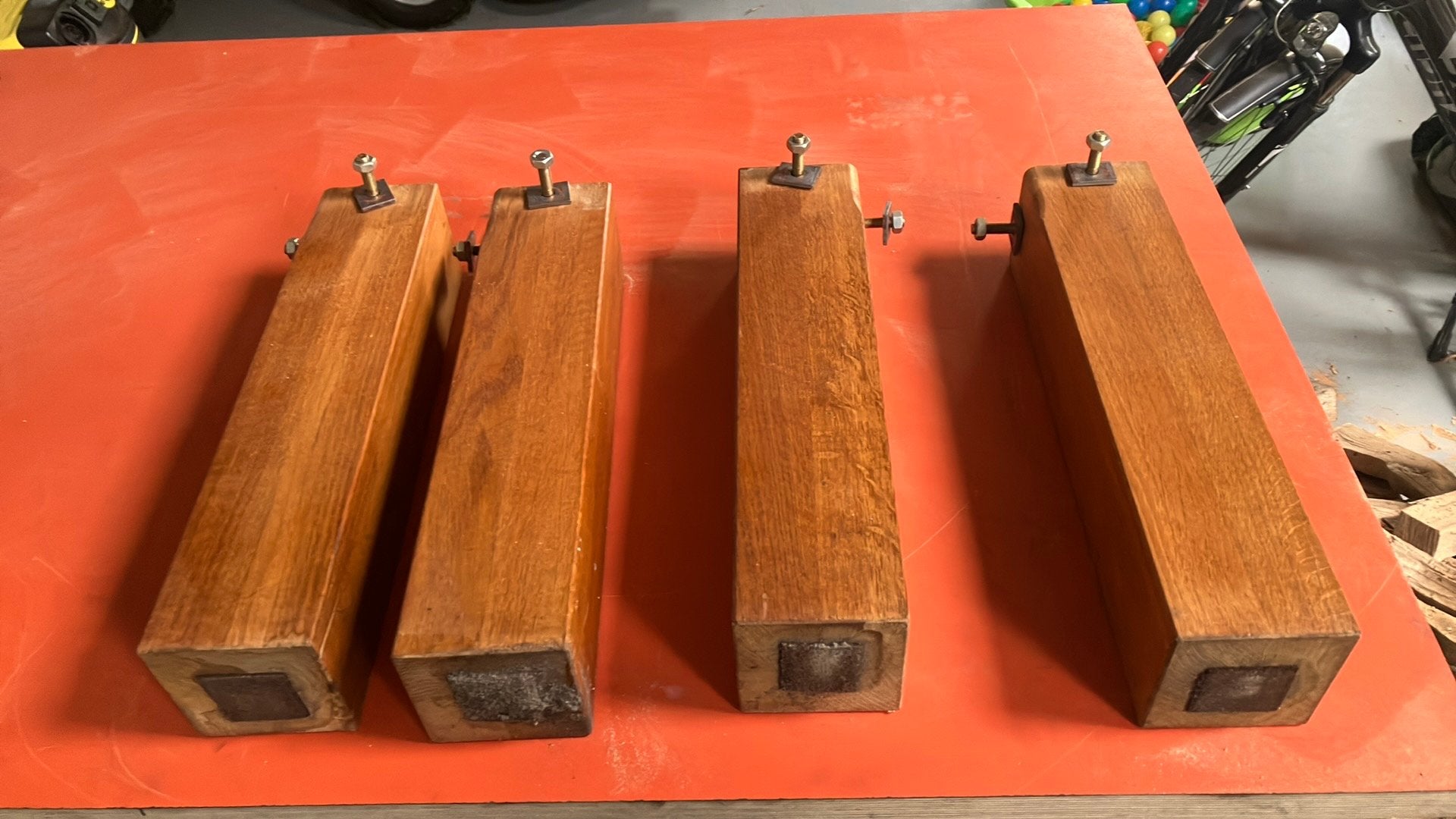 Tafelpoten salontafel, Ophalen, Zo goed als nieuw, Rechthoekig, 50 tot 100 cm