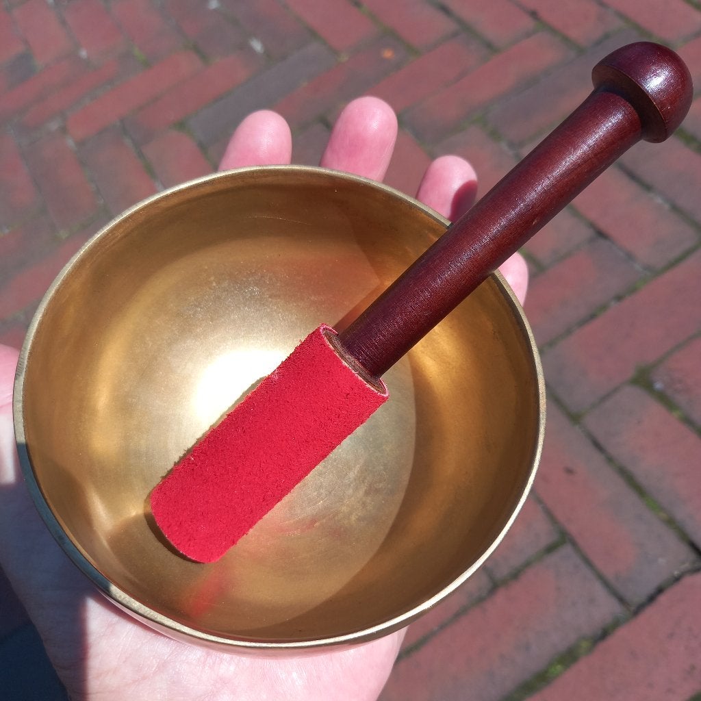 Klankschaal tussen 300 en 375 gram met klopper, Ophalen of Verzenden, Nieuw, Overige soorten