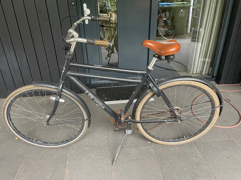 cortina jongensfiets (opknapper), Ophalen, Terugtraprem, Cortina, Gebruikt