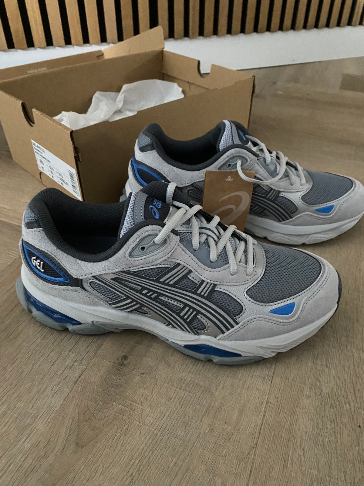 Asics gel- nyc 2.0 grijs. nieuw!!!, Ophalen of Verzenden, Zo goed als nieuw, Overige kleuren