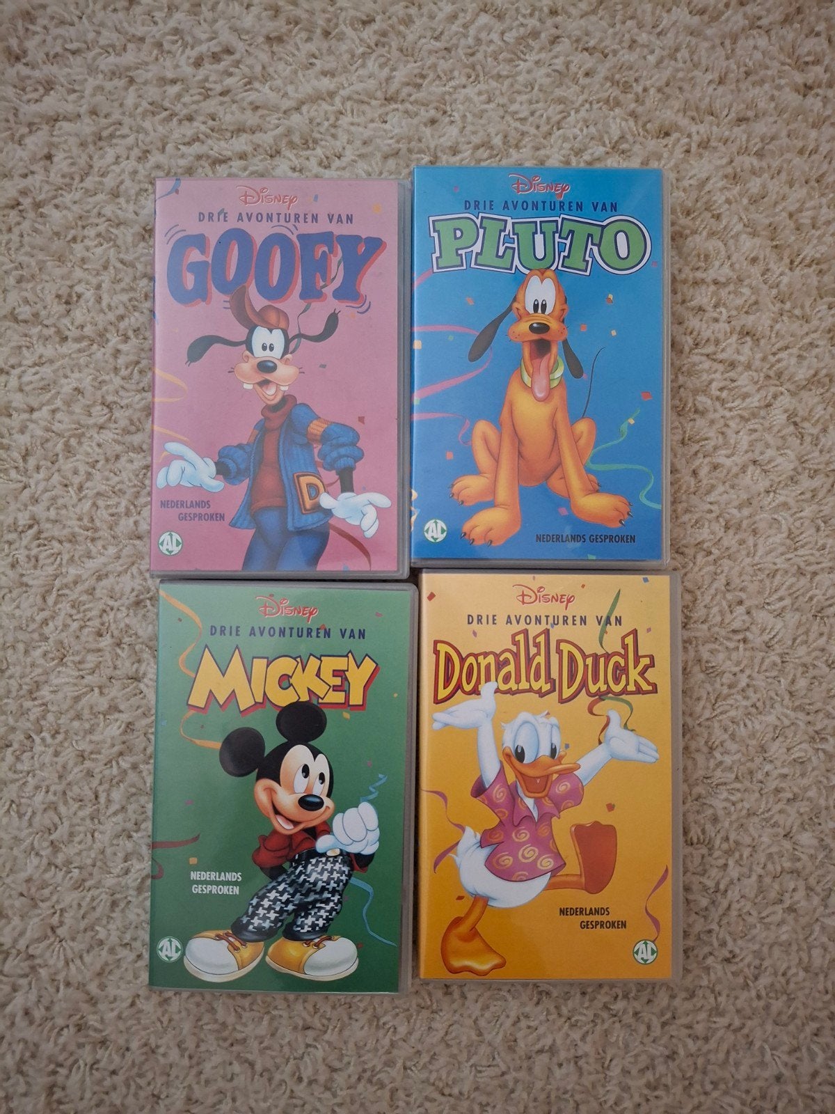 Mickey Mouse Donald Duck etc  videoband, Alle leeftijden, Ophalen of Verzenden, Gebruikt