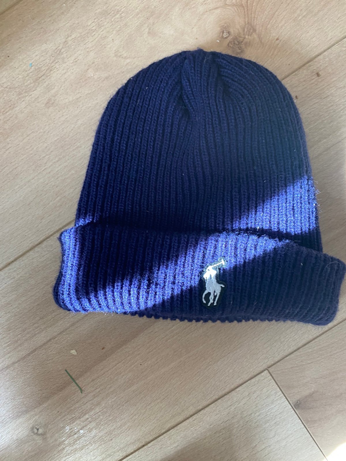 Ralp lauren muts donkerblauw, Ophalen of Verzenden, Zo goed als nieuw, Overige maten, Muts
