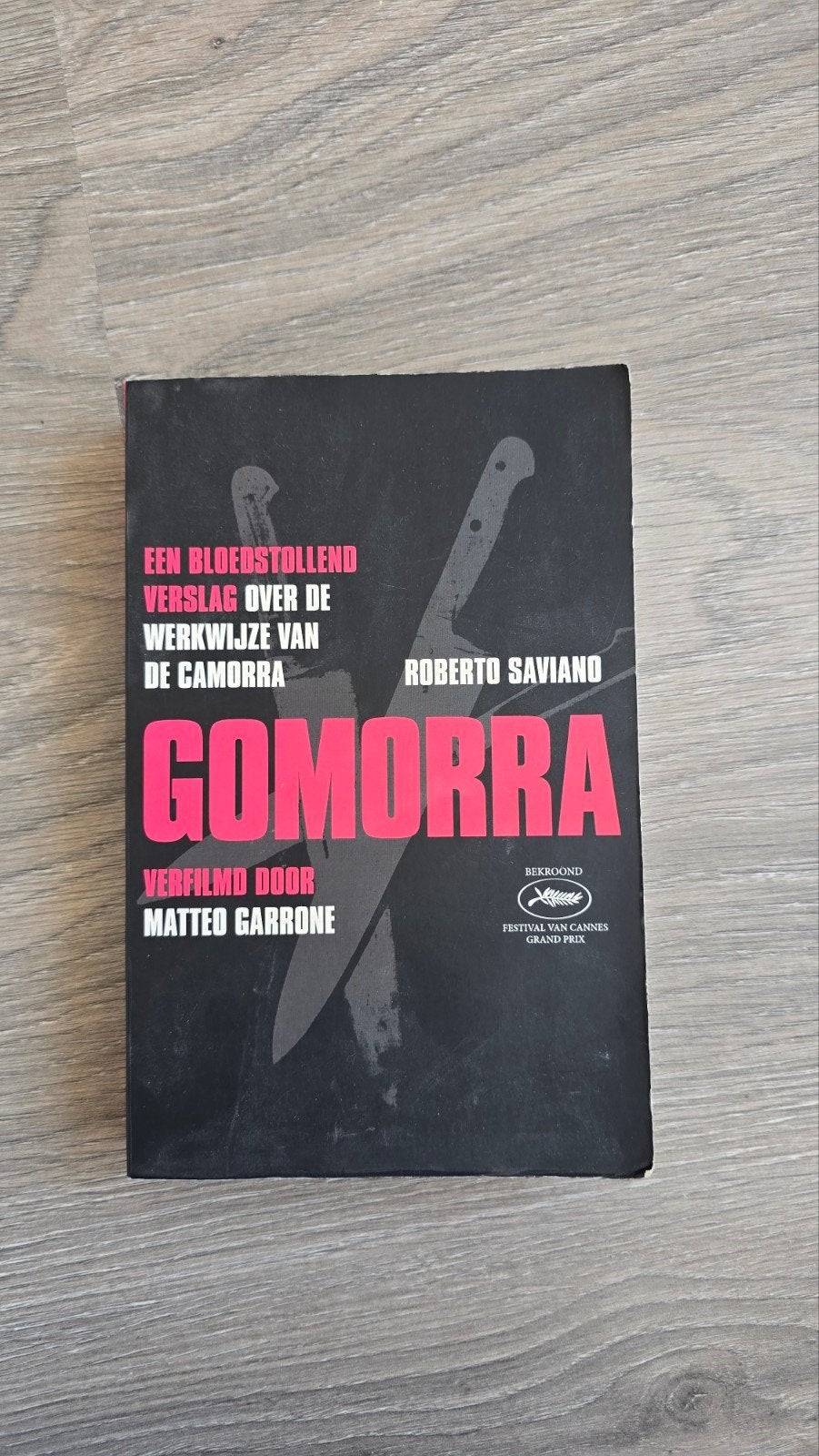 Gomorra - Roberto Saviano (Verfilmd door Matteo Garrone), Ophalen of Verzenden, Gelezen, Roberto Saviano