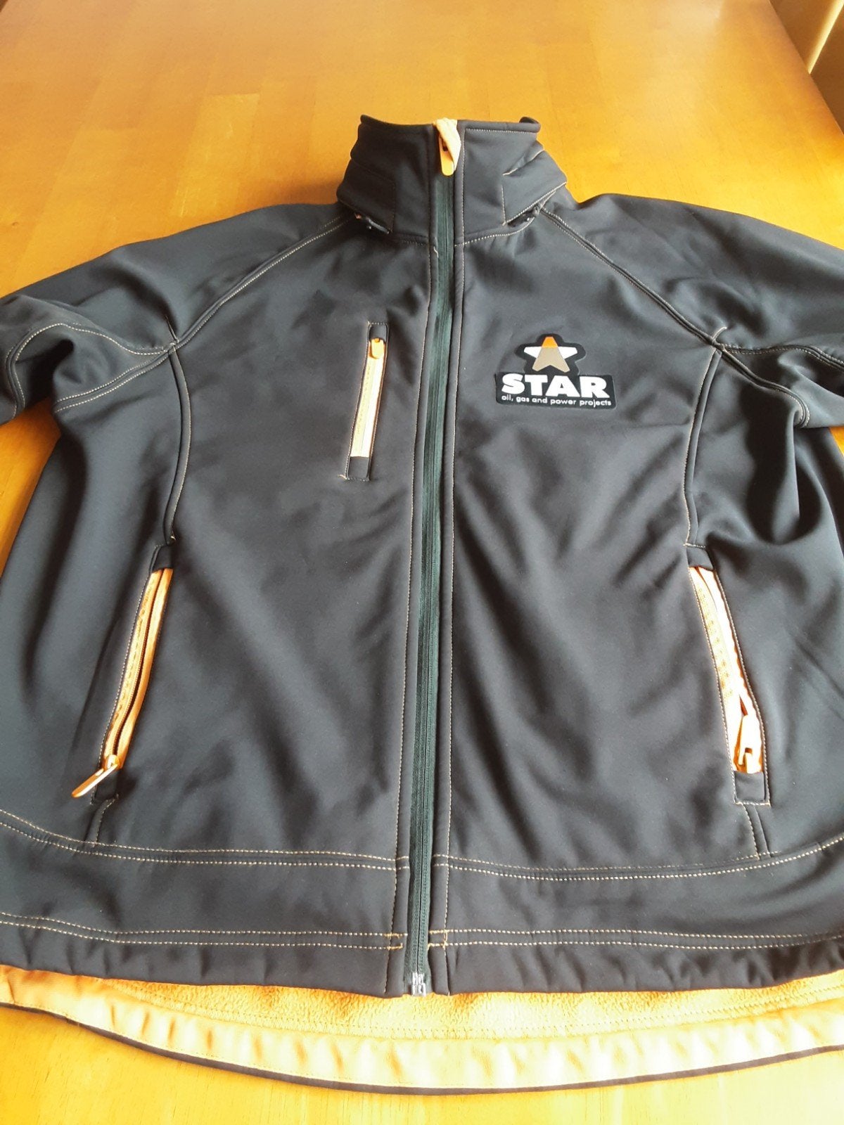 Heren softshelljas maat XL merk Star., Bruin, Maat 56/58 (XL), Ophalen of Verzenden, Zo goed als nieuw