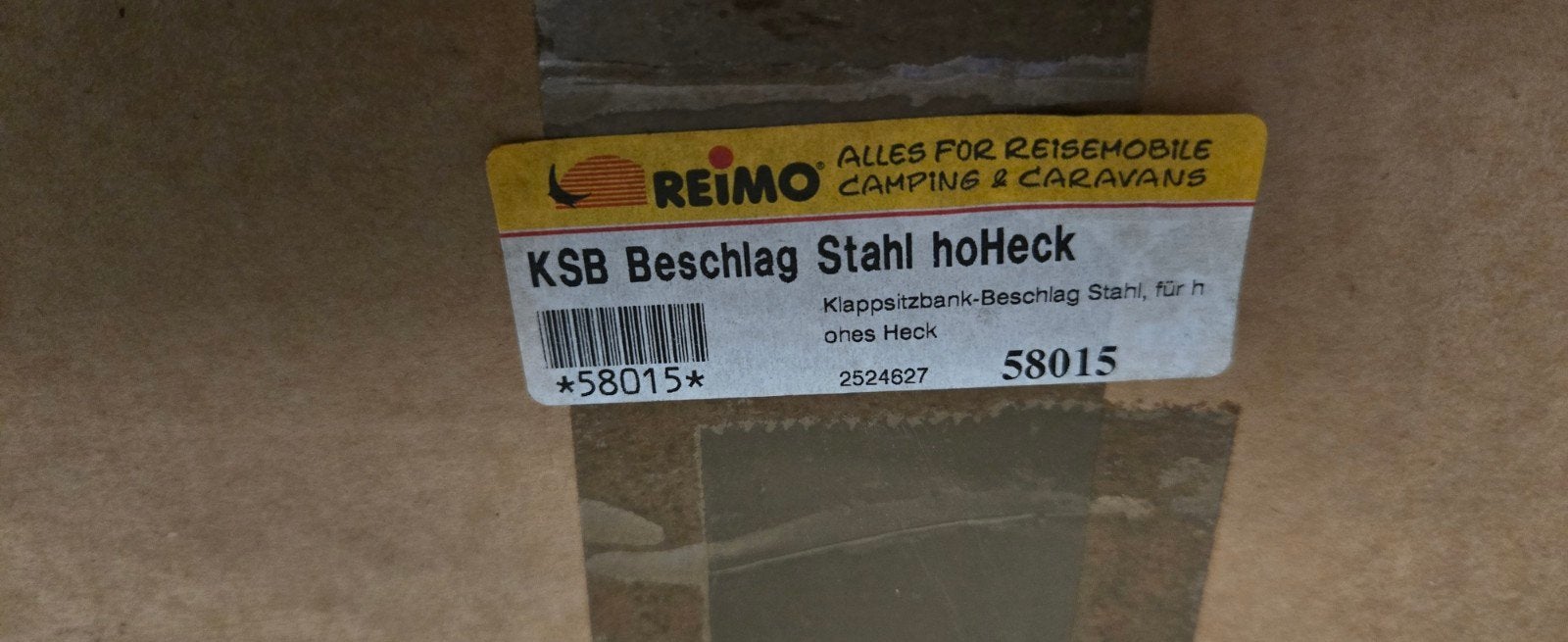 Reimo Bank Scharnieren KSB Beschlag Stahl hoHeck 58015, Caravans en Kamperen, Caravan accessoires, Ophalen of Verzenden
