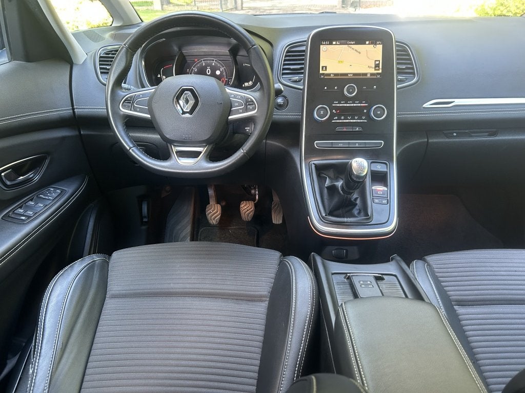 Renault Scénic 1.3 TCe 140pk Intens Navi, 20” LMV, 1e Eig, Auto's, Euro 6, 4 cilinders, Leder en Stof, Wit
