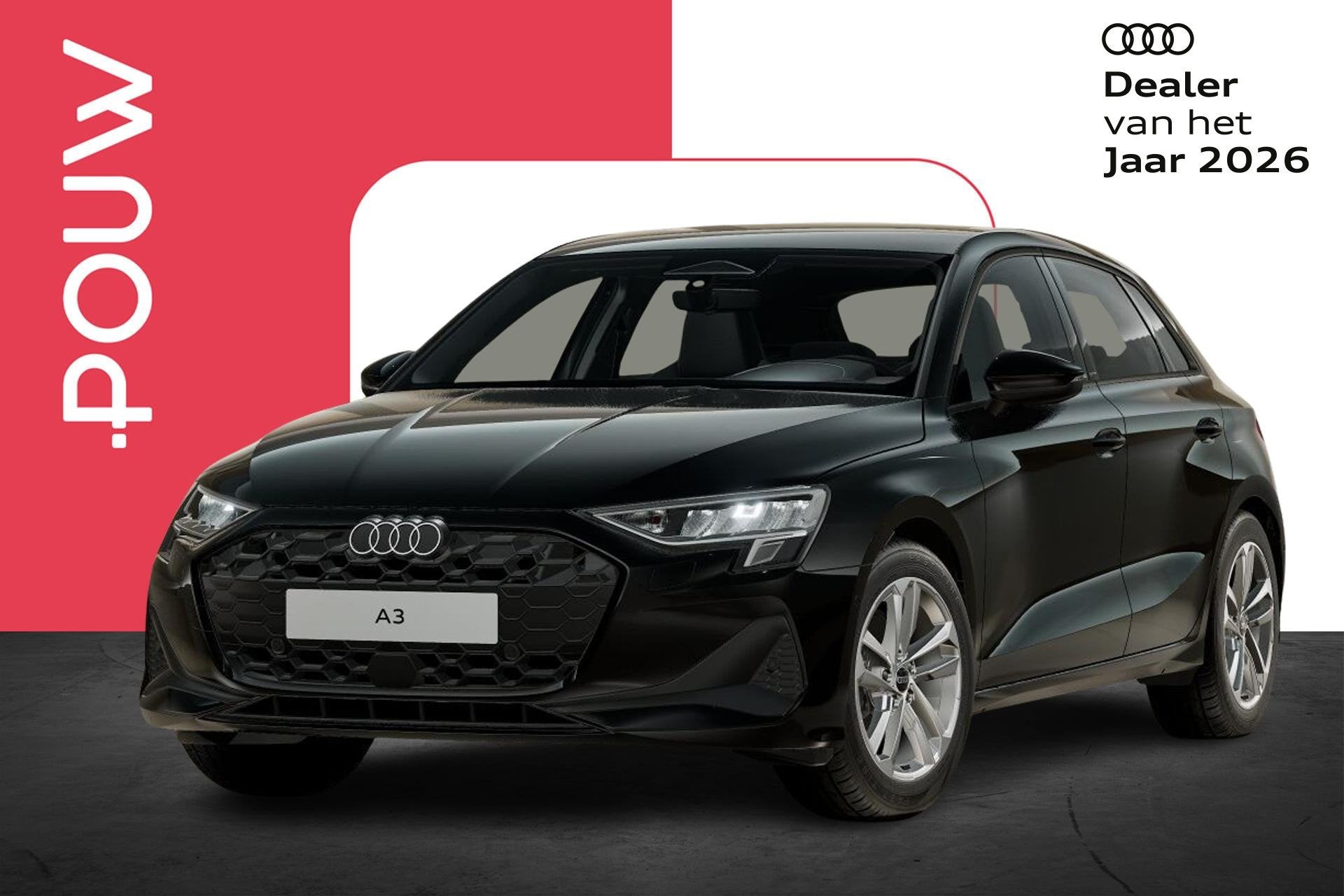 Audi A3 Sportback 30 TFSI 115pk Pro Line | Stoelverwarming |, Auto's, 12 maanden, Stof, 1498 cc, 4 cilinders