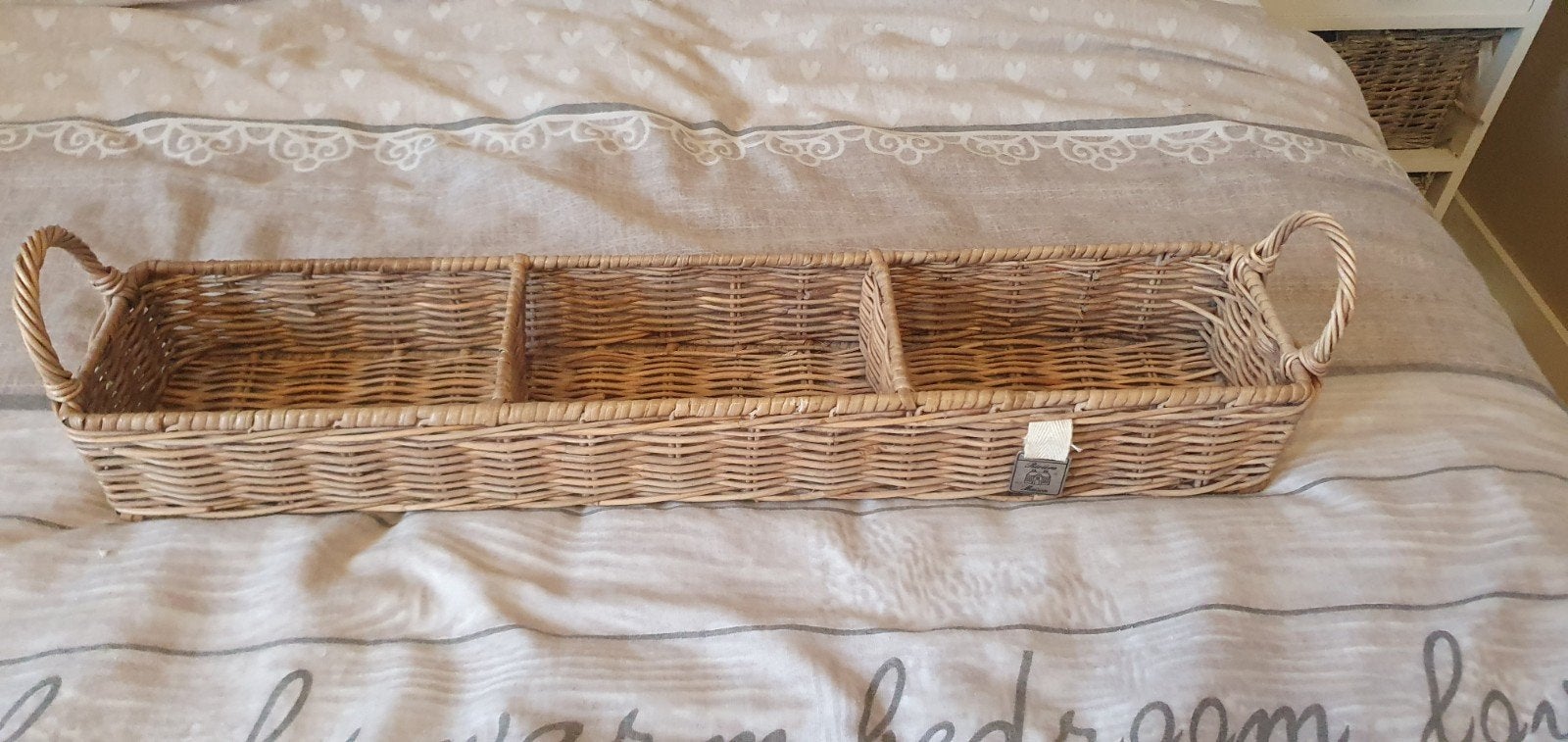 Mand Rivièra Maison Rustic Rattan Rectangular, Ophalen, Zo goed als nieuw