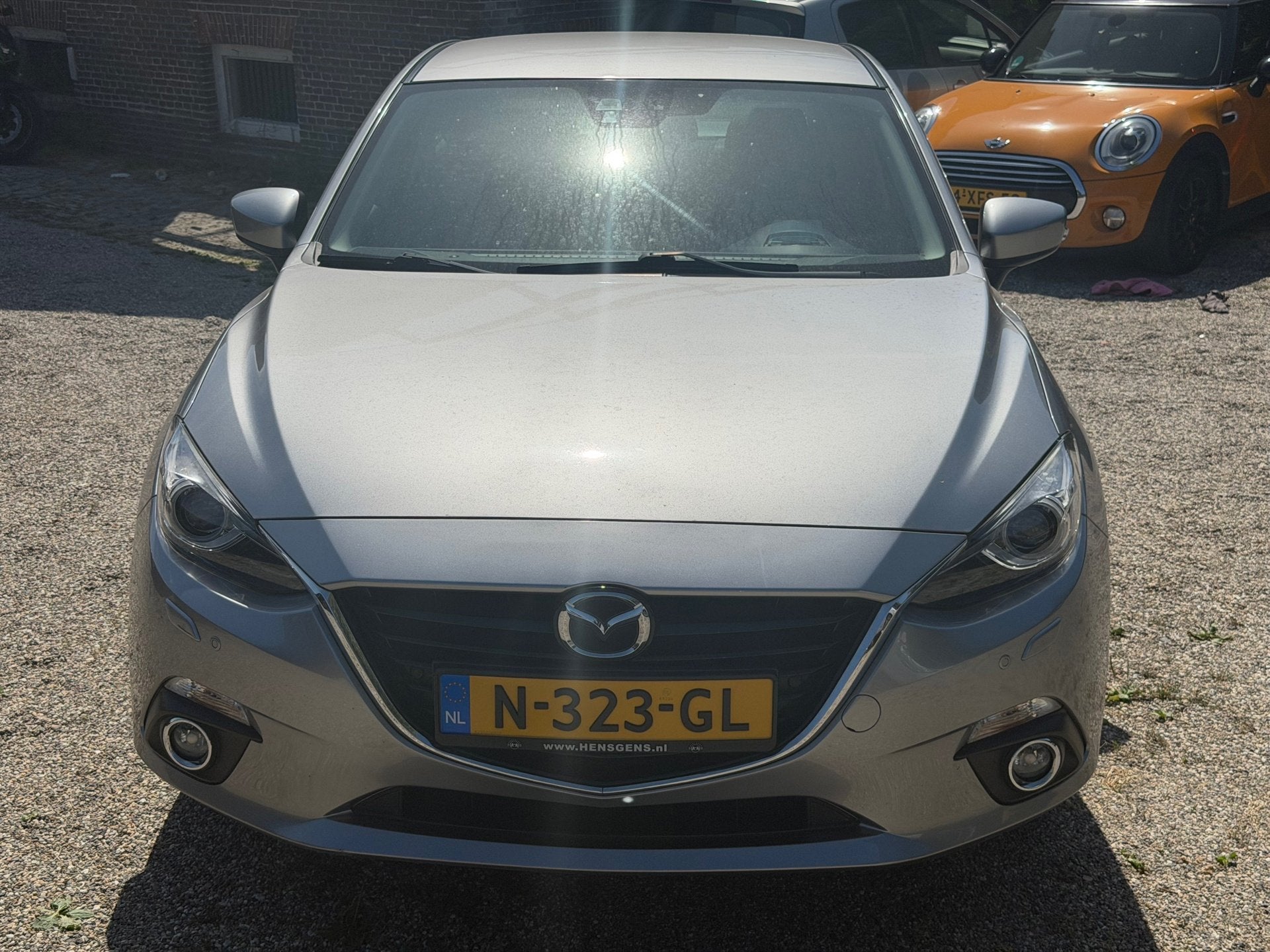 Mazda 3 2.0 GT-M Bose Automaat Clima StoelVerwarming PDC LMV, Auto's, Gebruikt, 4 cilinders, 1210 kg, Leder