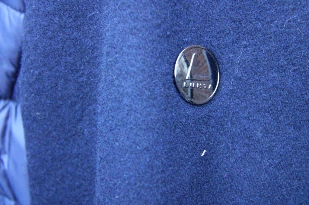 Winterjas donkerblauw Luhta mt 36 Vaste prijs, Luhta, Blauw, Ophalen of Verzenden, Zo goed als nieuw