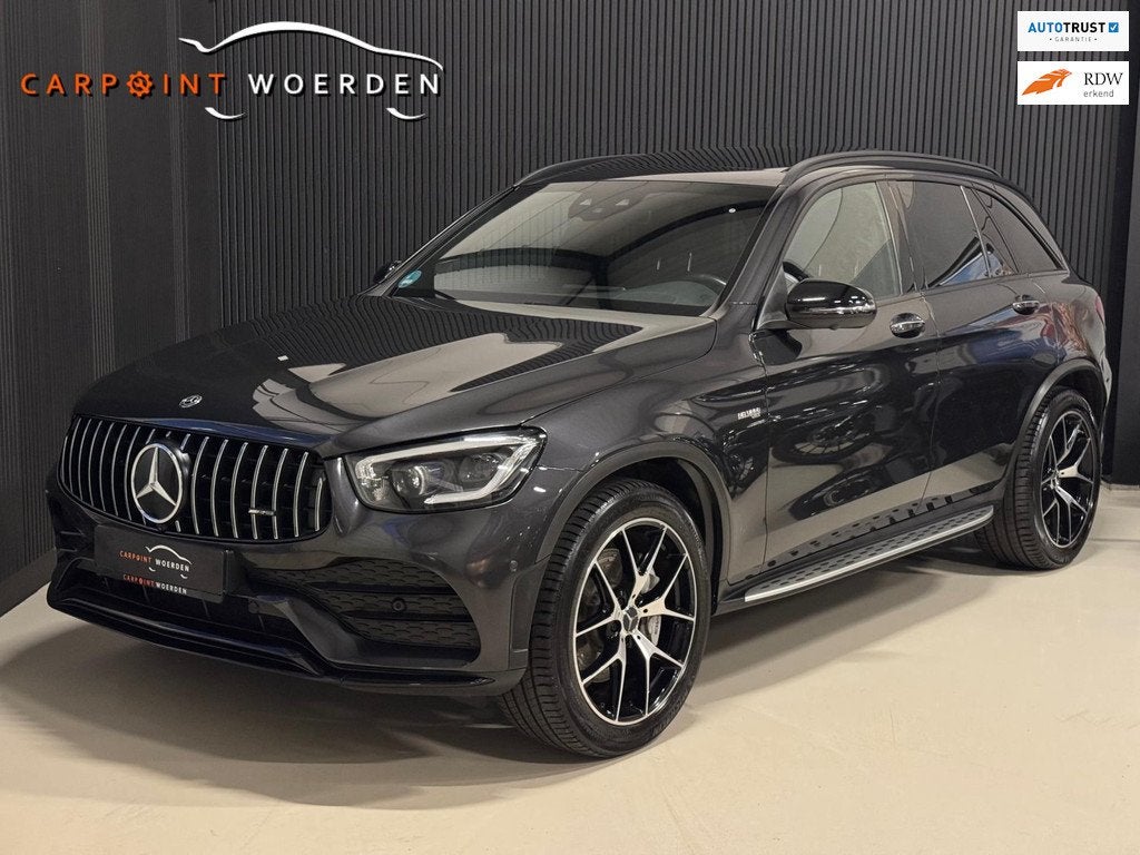 Mercedes-Benz GLC-klasse AMG 43 4MATIC | PANO | BURMESTER |, Auto's, Mercedes-Benz, Automaat, Gebruikt, Zwart, 2996 cc
