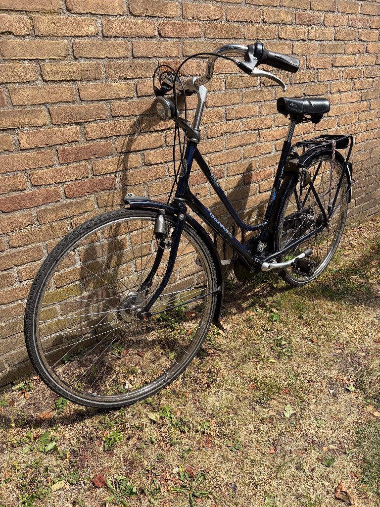 damesfiets, Ophalen, Versnellingen, Gazelle, Trommelrem