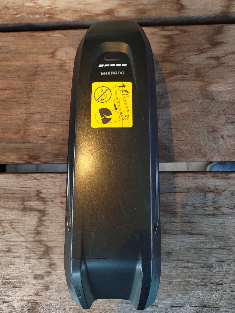 Shimano Steps BT-8010 frame accu 504Wh, Zo goed als nieuw