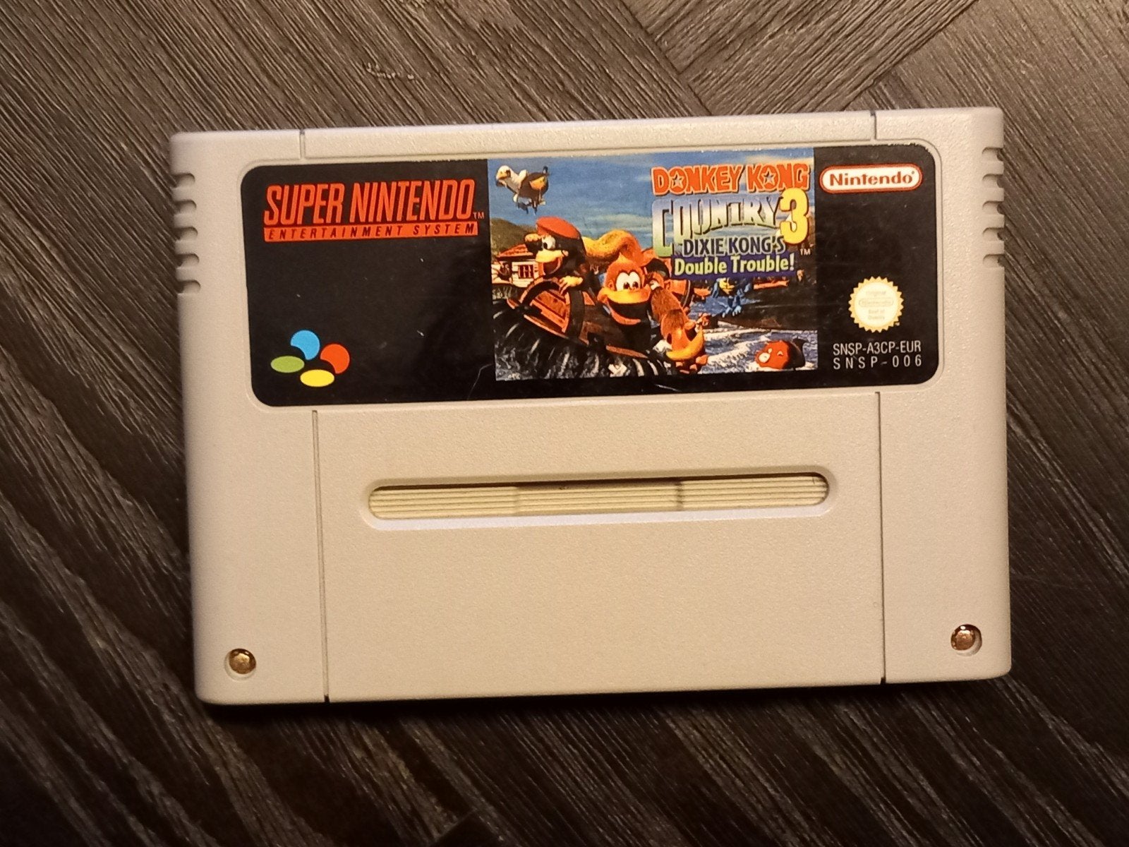Donkey Kong Country 3 SNES - Dixie Kong's Double Trouble!, Nintendo, Gebruikt, 1 speler, Vanaf 3 jaar