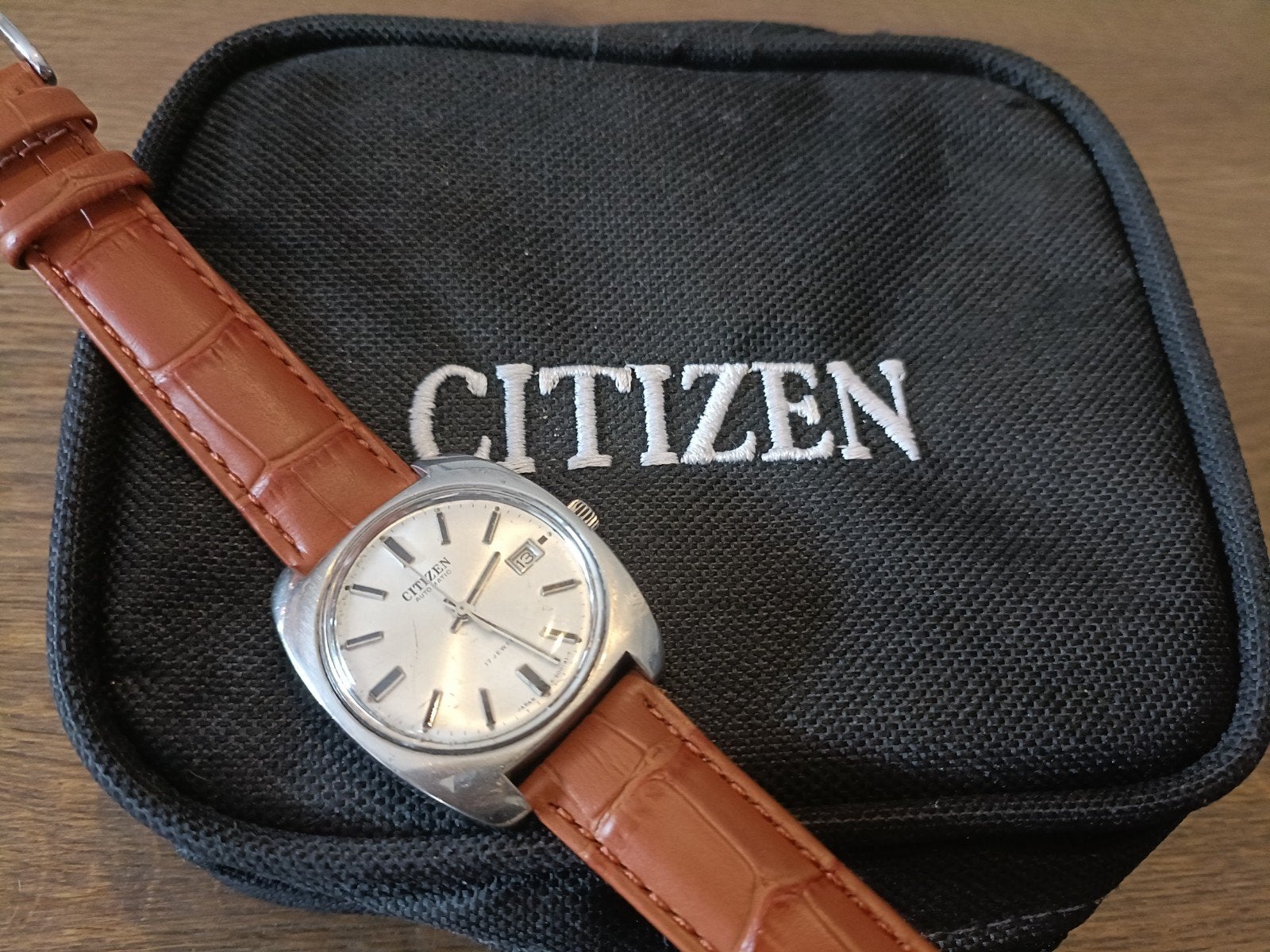 Citizen Horloge Automaat & Datum Zie Fotos, Ophalen of Verzenden, Gebruikt, IOS, Citizen