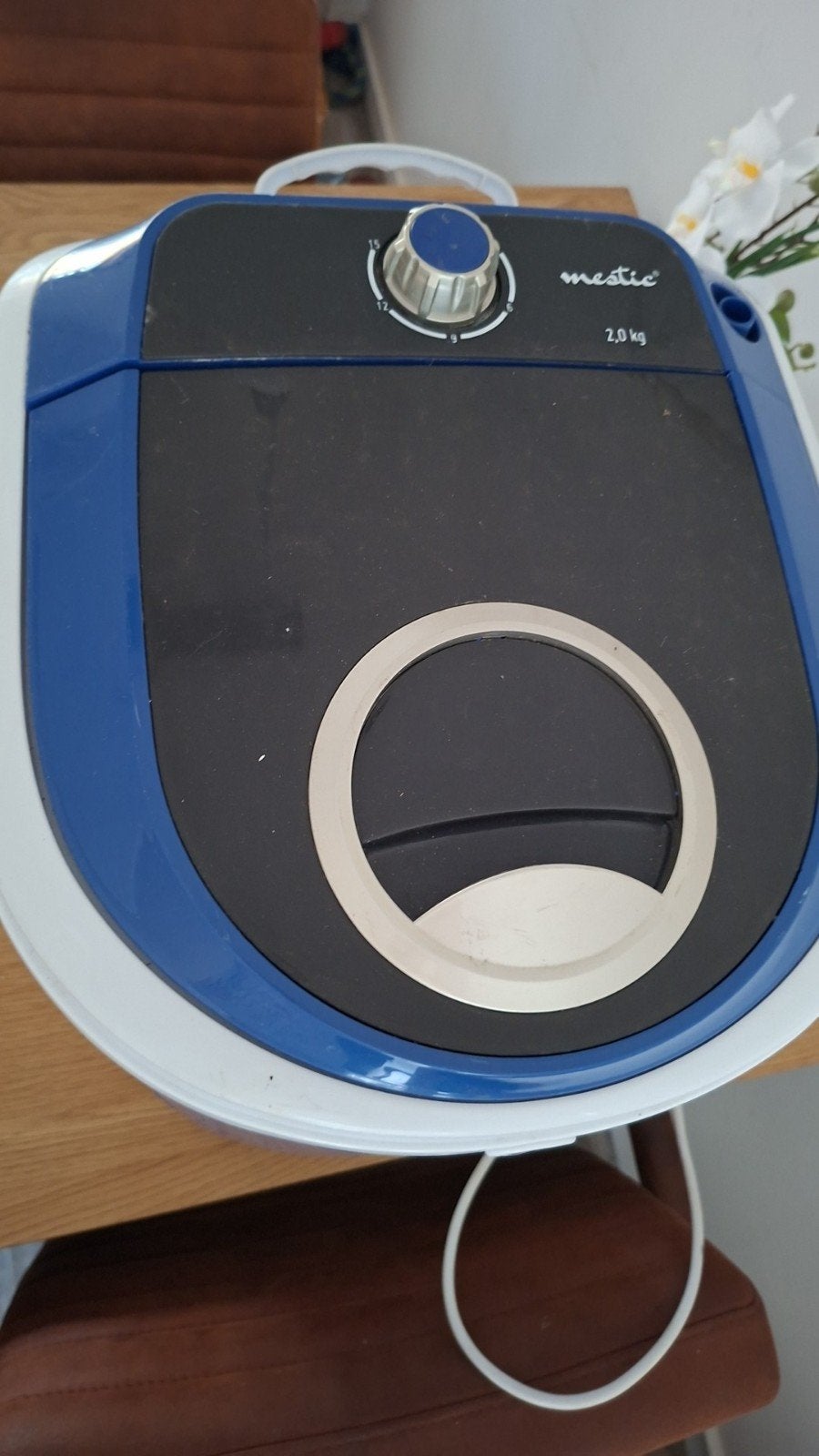 Mestic Mini Wasmachine 2.0 kg - Compact en Draagbaar, Witgoed en Apparatuur, Wasmachines, Minder dan 4 kg, Ophalen, Minder dan 1200 toeren