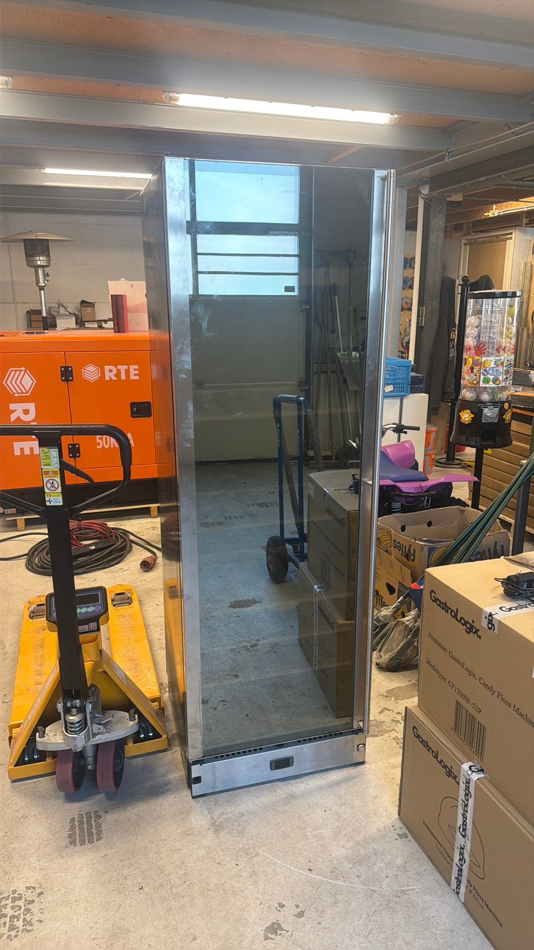 Smeg klimaatkast, 200 liter of meer, 60 cm of meer, Zonder vriesvak, Gebruikt