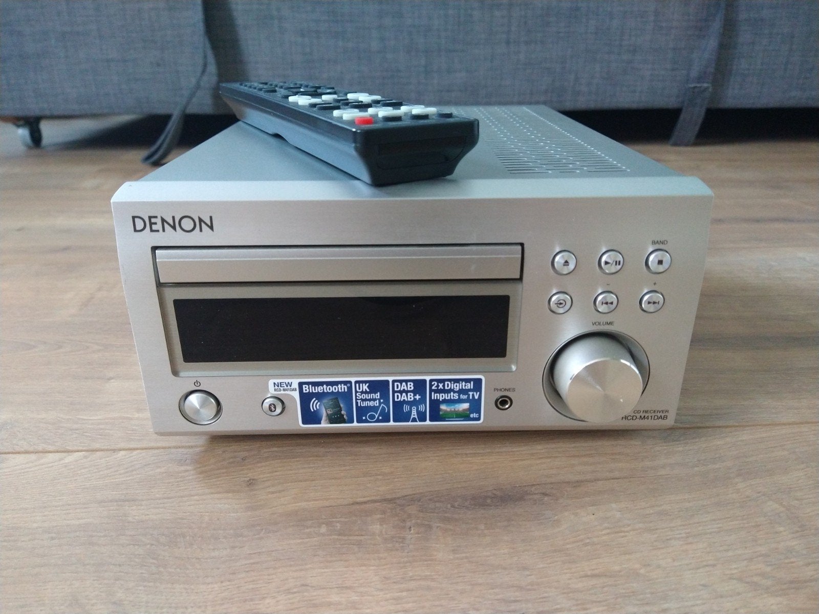 Denon RCD-M41DAB versterker, Ophalen of Verzenden, Gebruikt, 60 tot 120 watt, Denon
