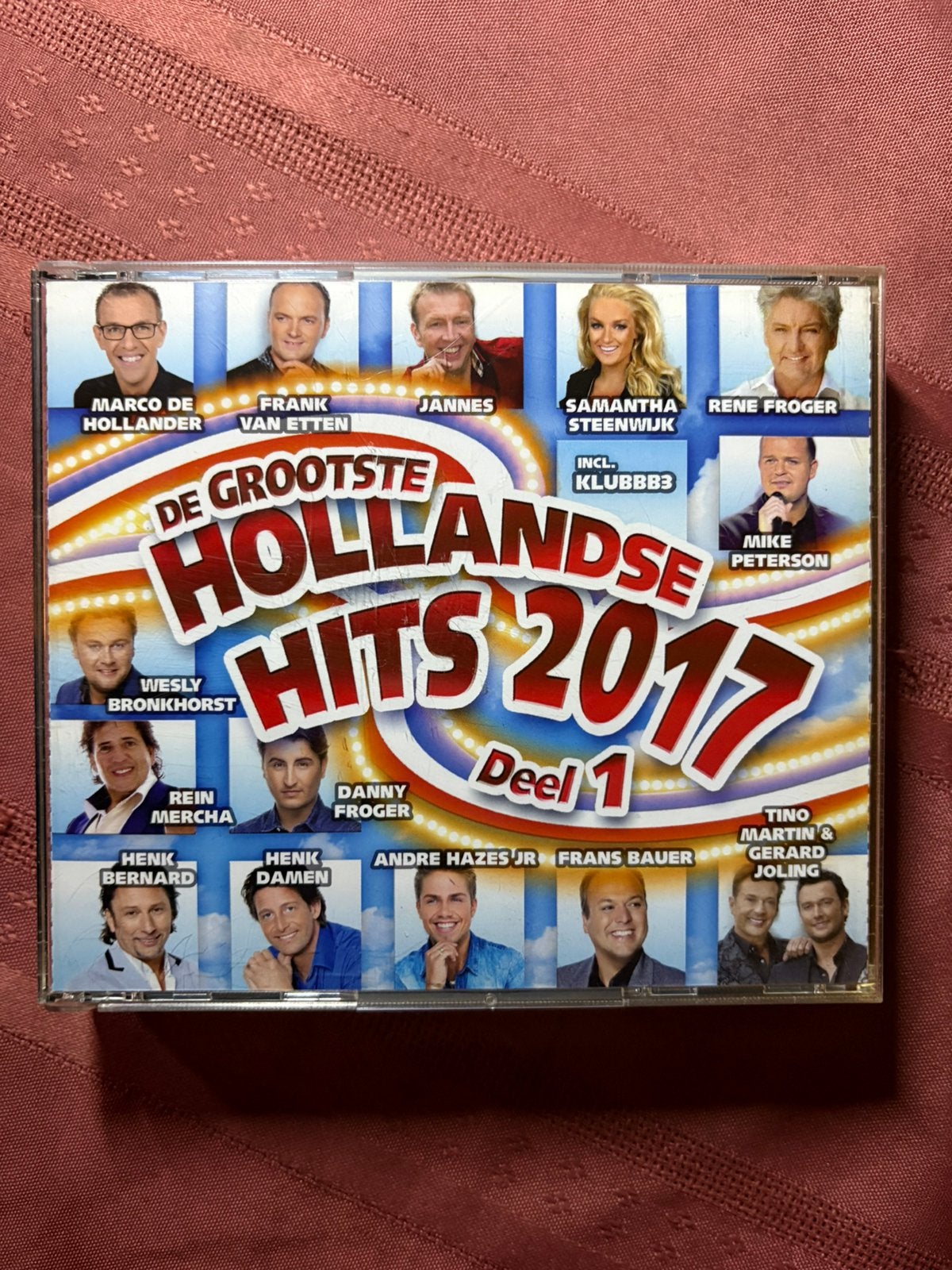 De Grootste Hollandse Hits 2017 deel 1   2cd-box, Verzenden, Gebruikt, Levenslied of Smartlap, Verzamelalbum