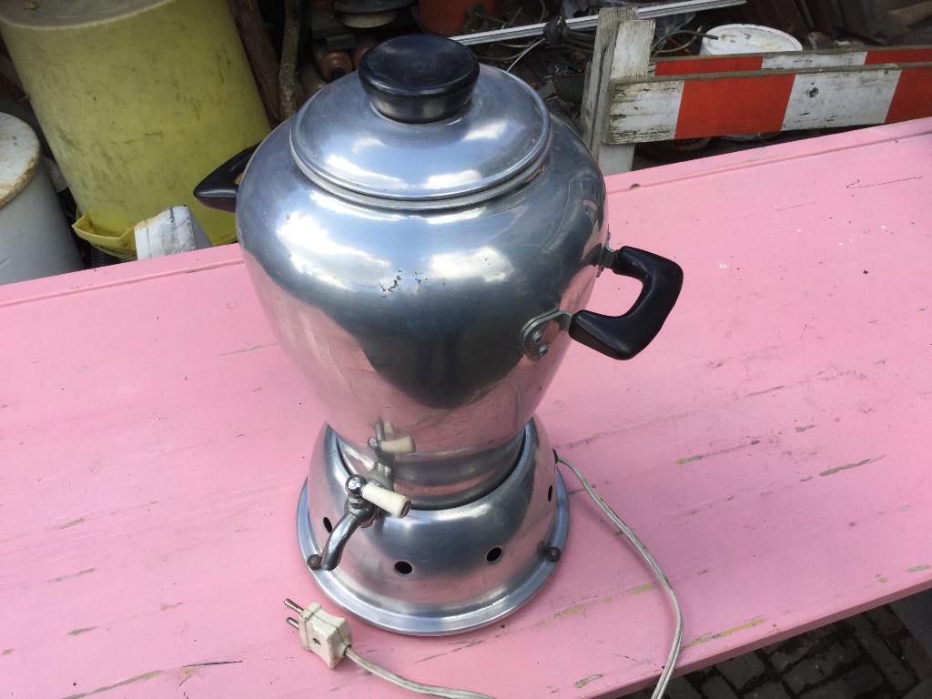 Vintage elektrische koffieketel, Ophalen of Verzenden