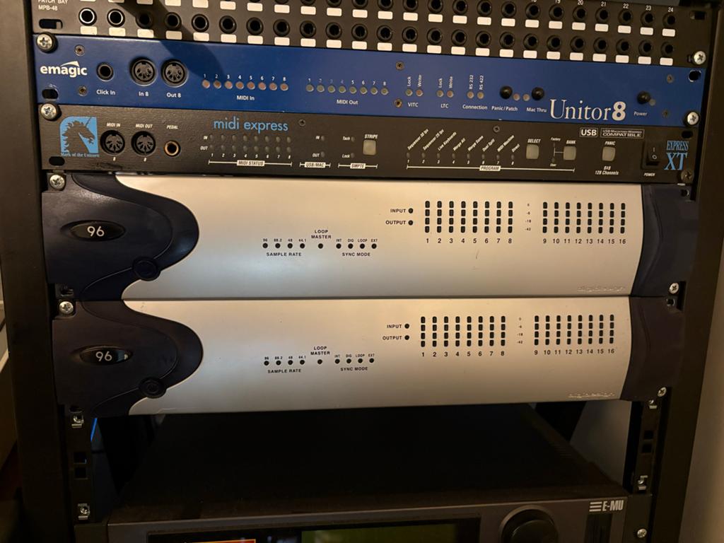 2x Digidesign 96 I/O, Ophalen of Verzenden, Gebruikt