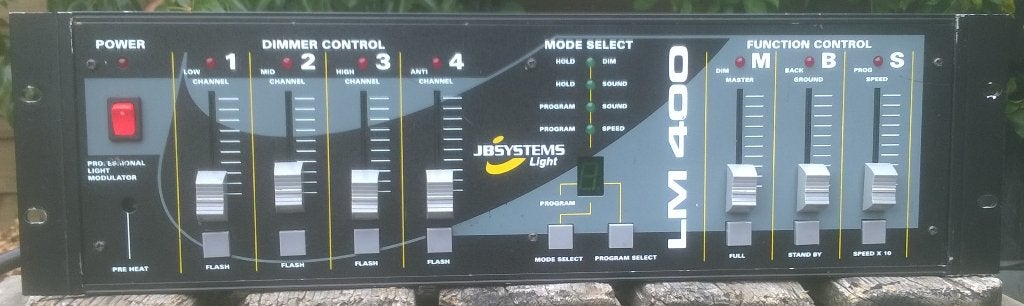 Lichtdimmer 4x1000 Watt, JB-Systems LM-400, Ophalen of Verzenden, Zo goed als nieuw, Jb-systems, Nb